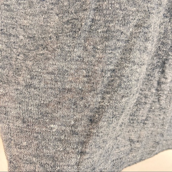Hartford Sweater Womens Size 2 Blue 100% Linen Paris France Minimalist Capsule - Picture 7 of 13
